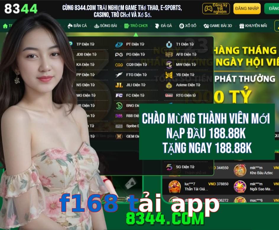 f168 tải app